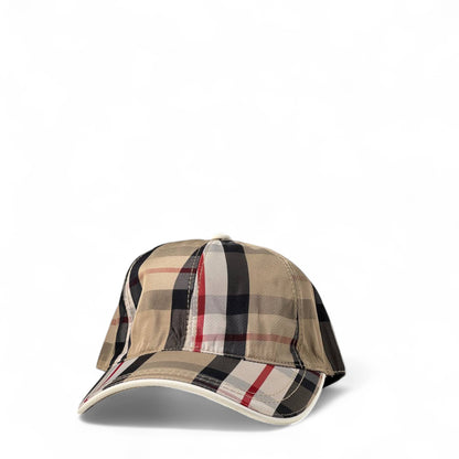 Burberry-Inspired Checkered Cap – Classic British Flair 🇬🇧🧢