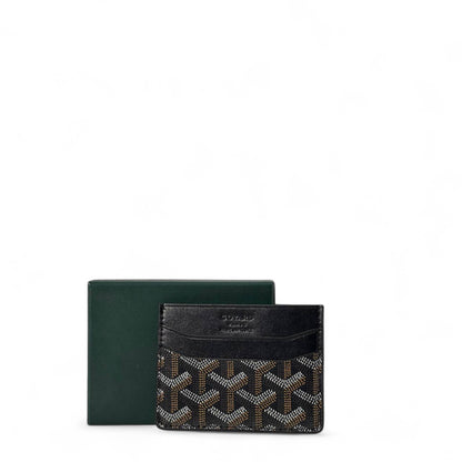 Goyard Saint Sulpice Card Holder – Classic Black Elegance 🖤🇫🇷
