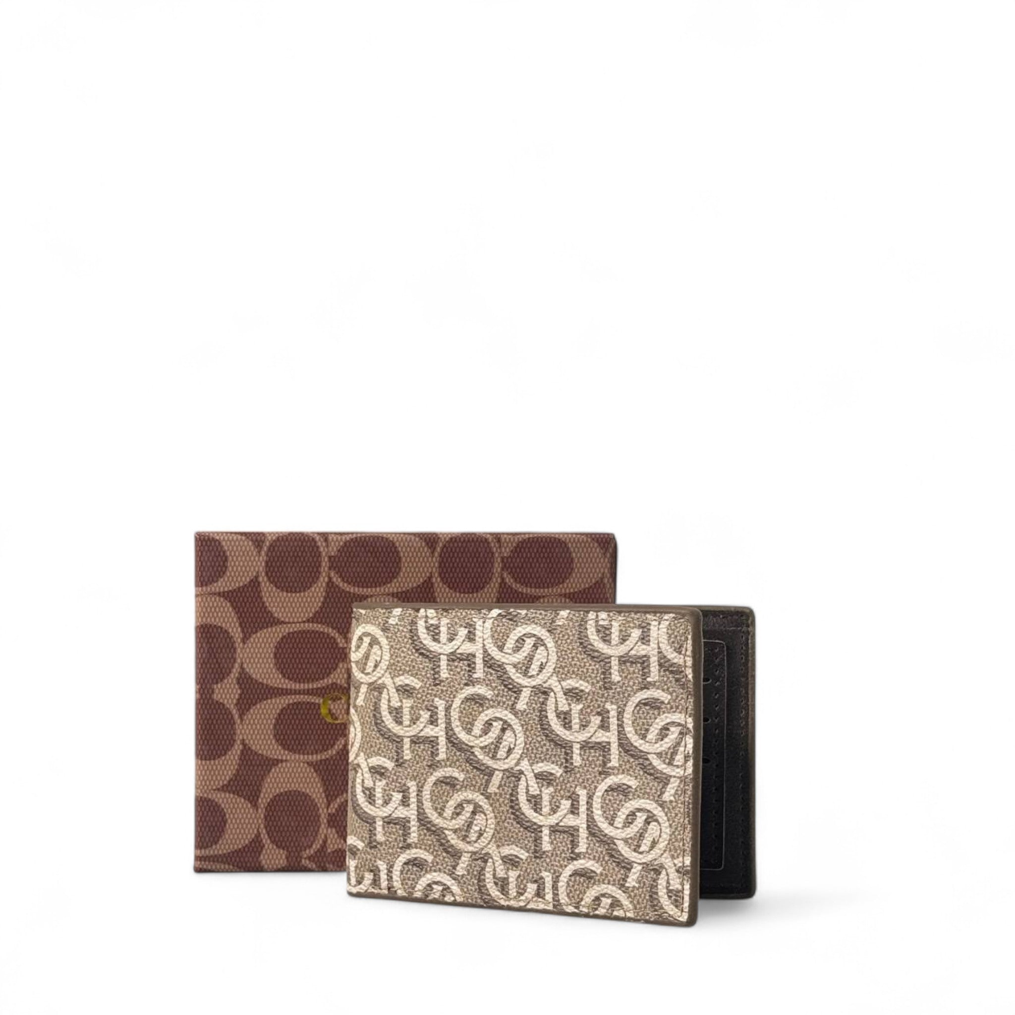 Coach Signature Monogram wallet  – Classic Elegance 🪙✨