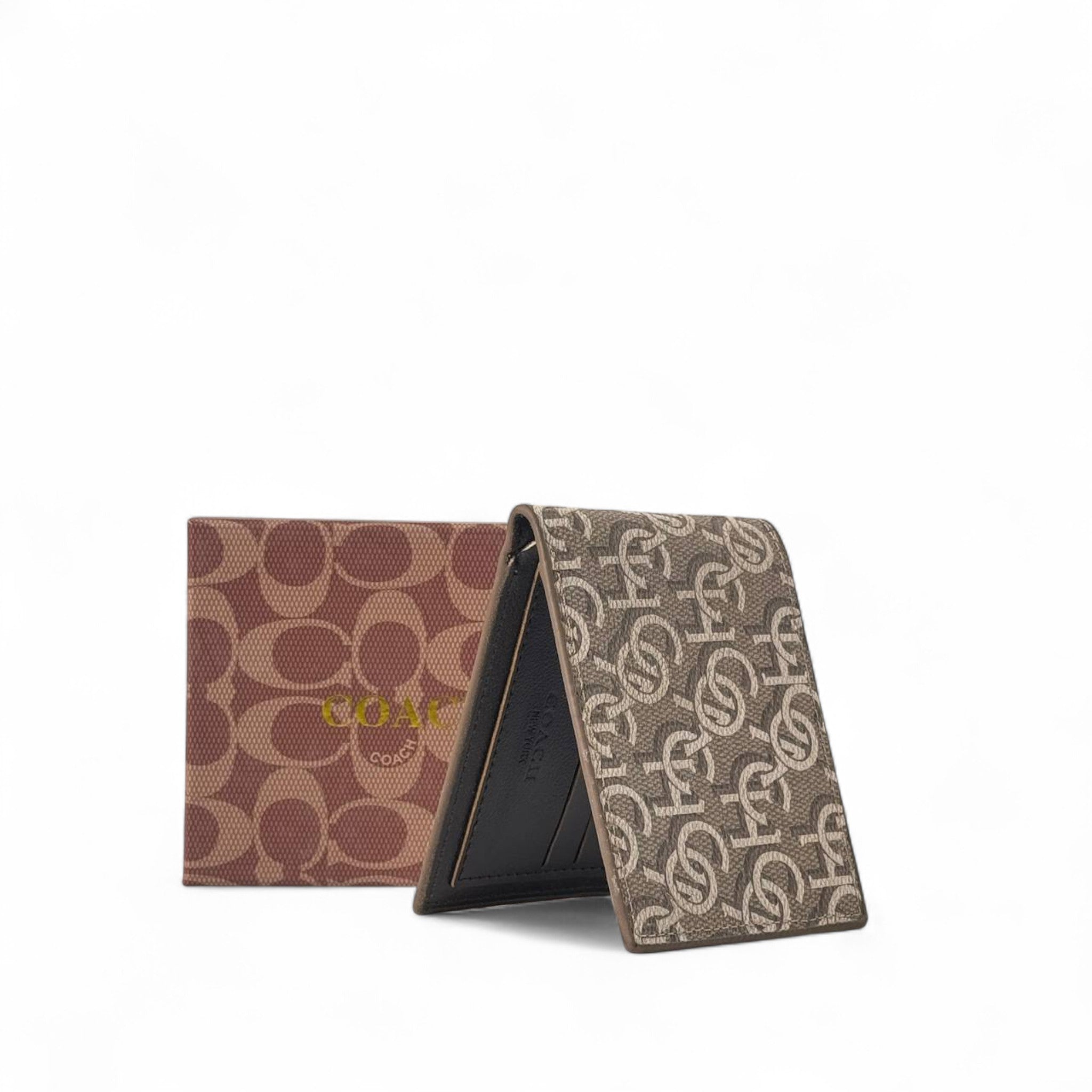 Coach Signature Monogram wallet  – Classic Elegance 🪙✨