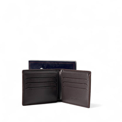 Tommy Hilfiger Classic Brown Leather Wallet 🧳✨
