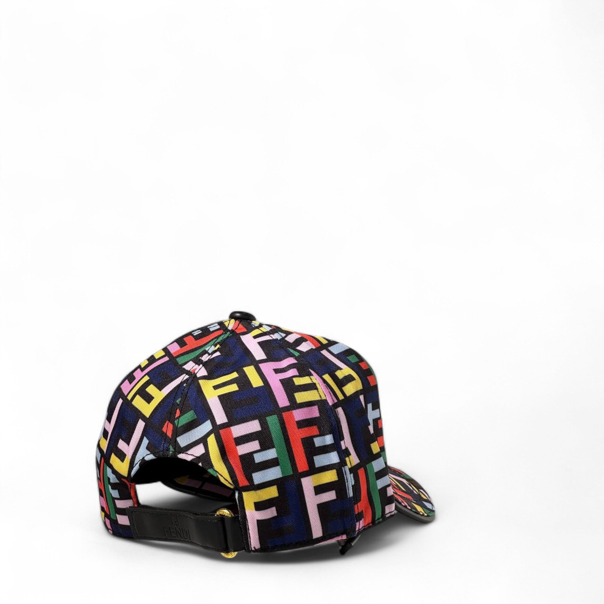 🎨 Fendi-Inspired Multicolor FF Cap – Bold, Bright & Iconic 🧢✨