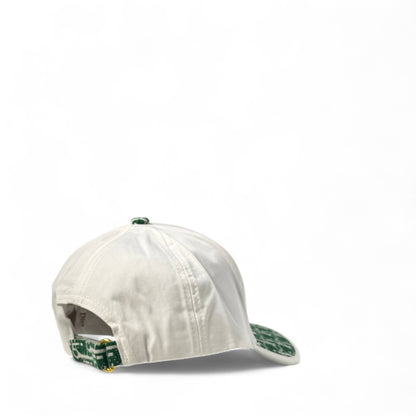 🤍 Dior-Inspired White & Green Cap – Fresh, Clean, Paris Street Luxe 🌿🧢