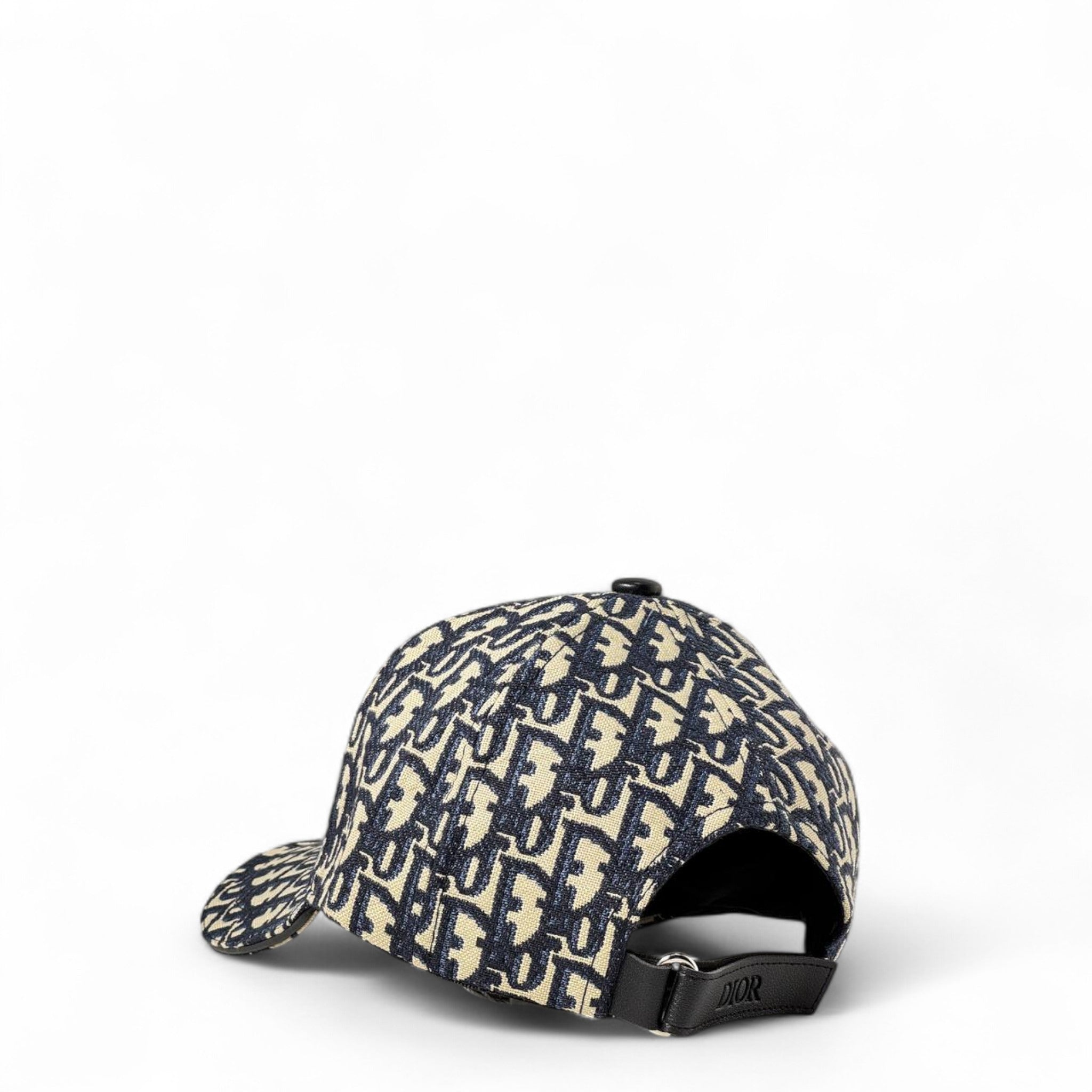 🧢 Dior-Inspired All-Over Monogram Cap – Classic Luxe, Modern Edge 💼✨