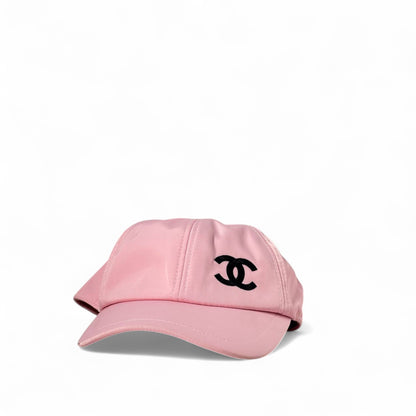 💗 Chanel-Inspired Pink Cap – Sweet Luxe with Iconic Elegance 🎀🖤