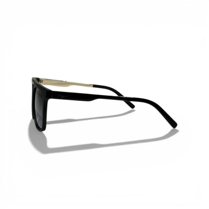 Ferragamo Luxury Black Square Sunglasses – Bold Italian Style 🕶️✨