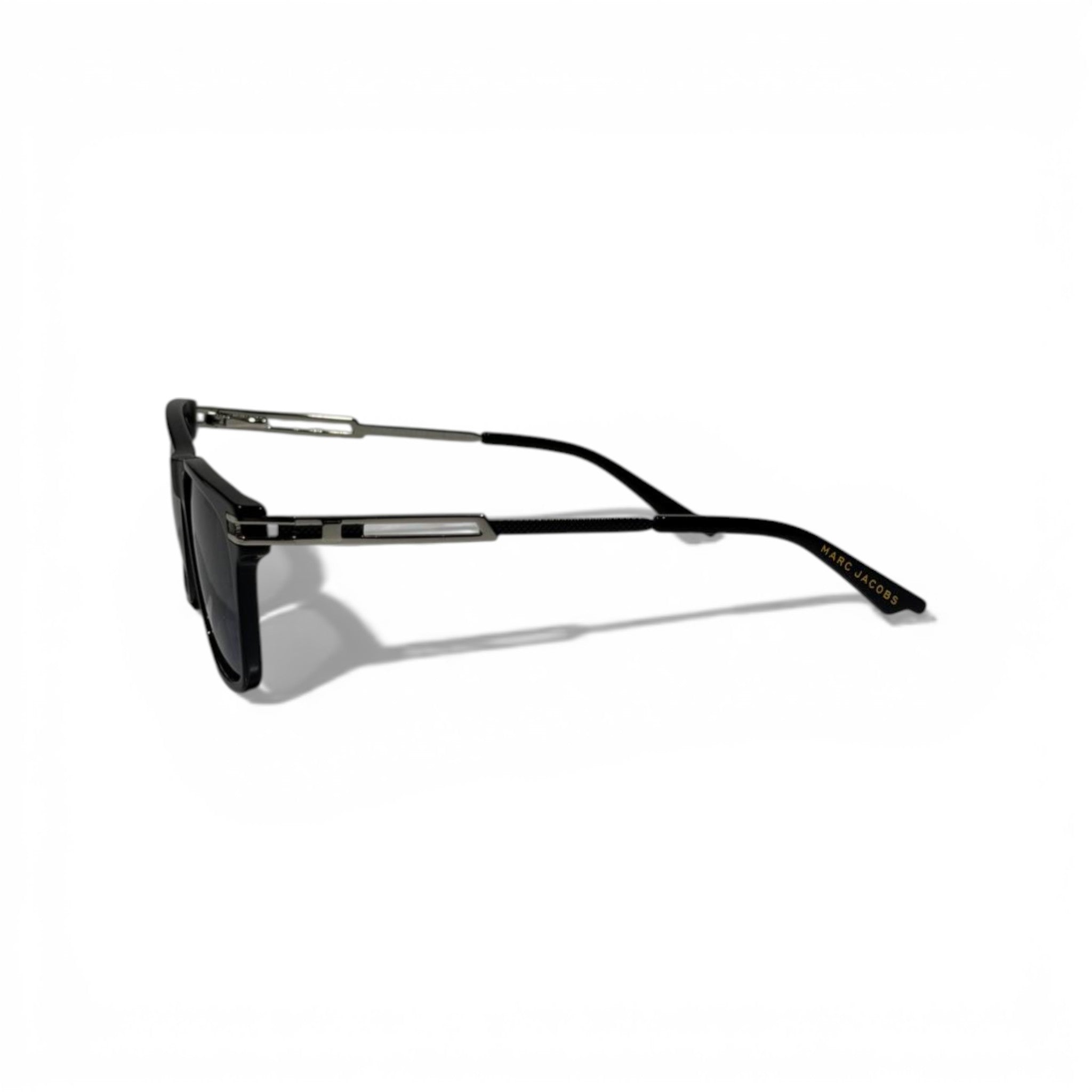 Marc Jacobs Luxury Square Sunglasses – Black Designer Frame with Gradient Lenses 🕶️✨
