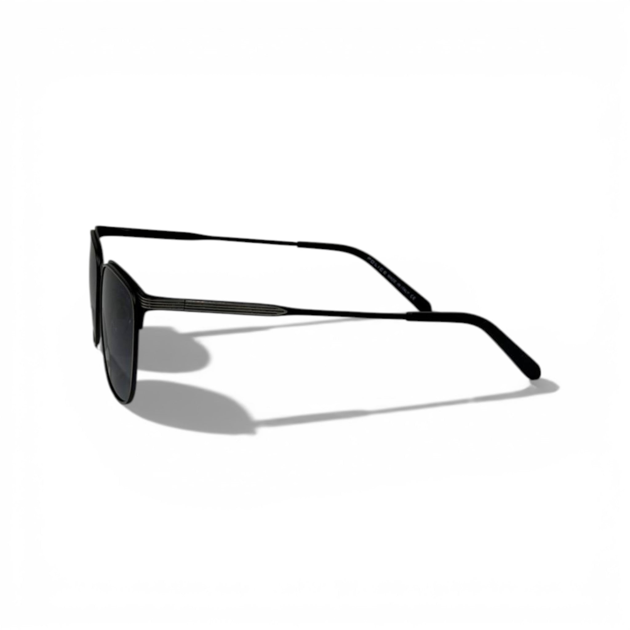 Police Metal Aviator Sunglasses – Sleek Black Minimalist Style 🕶️✨