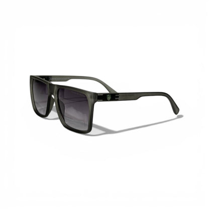 Porsche Design Square Sunglasses – Matte Grey Luxury Frame 🕶️✨