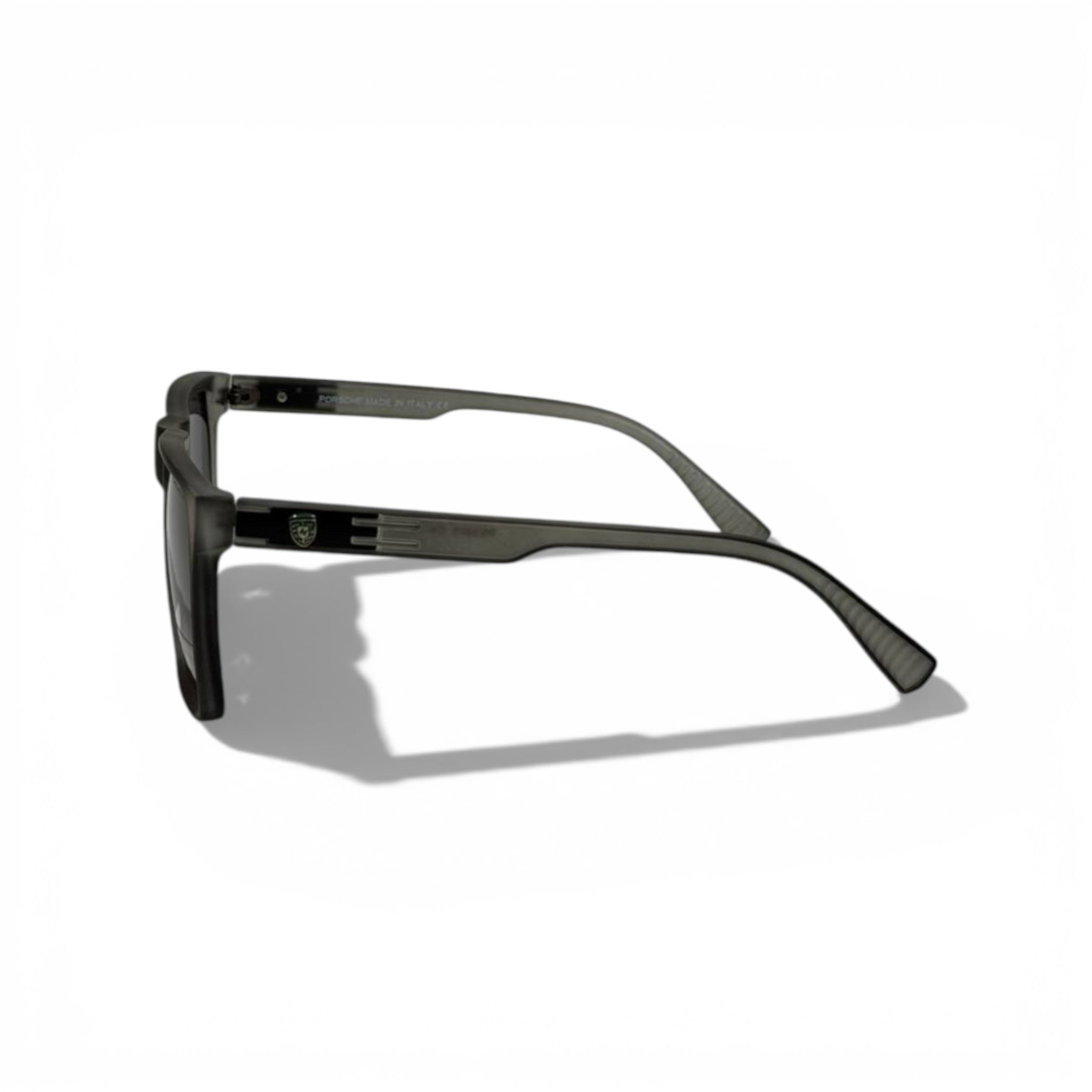 Porsche Design Square Sunglasses – Matte Grey Luxury Frame 🕶️✨