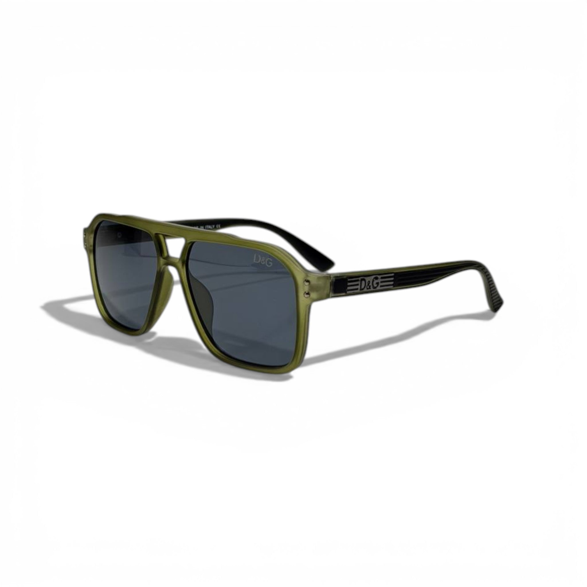 Dolce & Gabbana D&G Aviator Sunglasses – Olive Green Designer Frame 🕶️✨