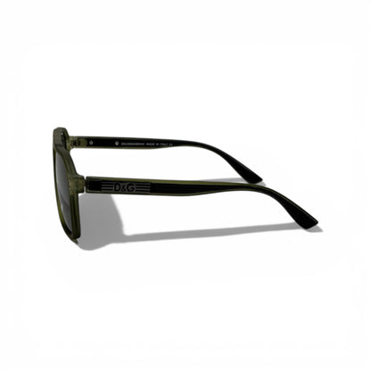 Dolce & Gabbana D&G Aviator Sunglasses – Olive Green Designer Frame 🕶️✨