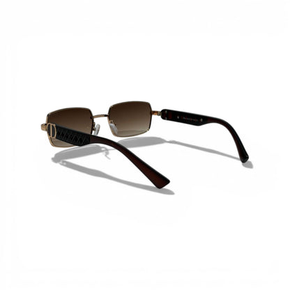 Dior CD Signature Square Sunglasses – Gold Frame Luxury Designer Eyewear 🕶️✨