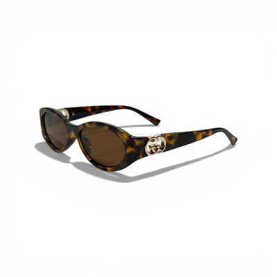 Gucci GG Oval Tortoiseshell Sunglasses – Luxury Designer Eyewear 🕶️✨