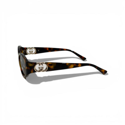 Gucci GG Oval Tortoiseshell Sunglasses – Luxury Designer Eyewear 🕶️✨