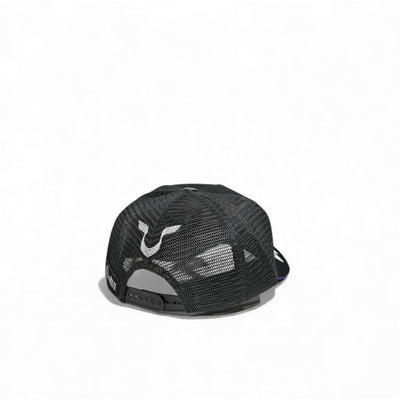 🧢 Mercedes-Benz Black Mesh Trucker Cap – Classic Star Logo Edition