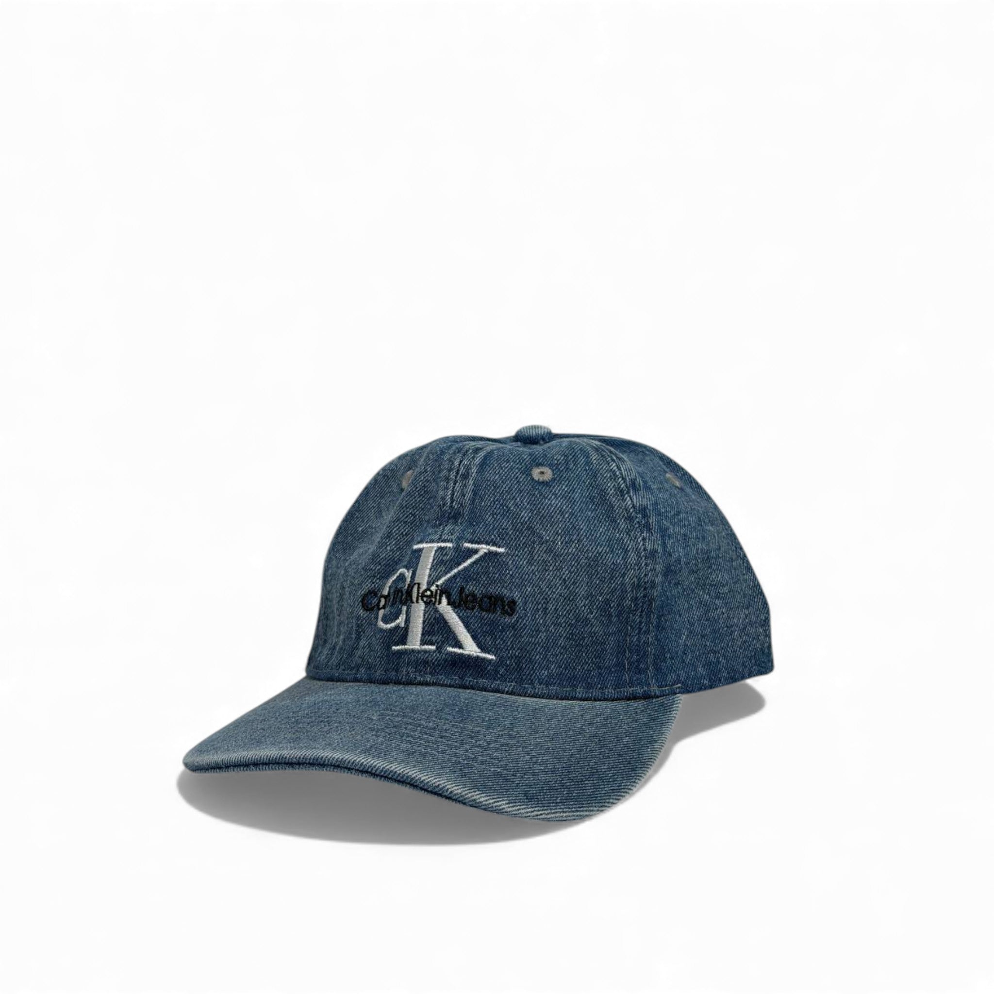 🧢 Calvin Klein Jeans Denim Cap – Iconic Blue Street Style