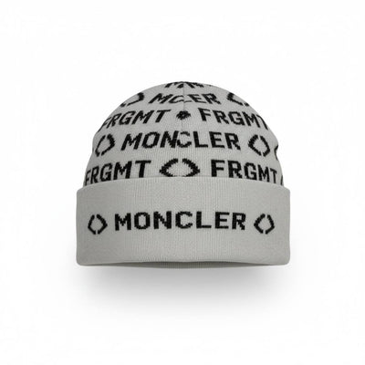 🧢 Moncler x Fragment Grey Beanie | Limited Edition Street-Luxury ⚡❄️