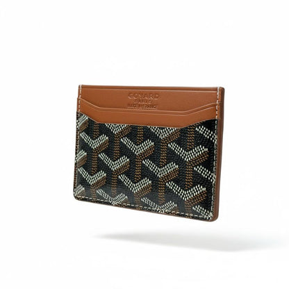 Goyard Tan Monogram Card Holder 🤎✨ | Premium Slim Wallet | Unisex Designer Essential