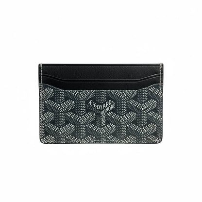 Goyard Black Monogram Card Holder 🖤✨ | Elite Slim Wallet | Unisex Luxury Essential