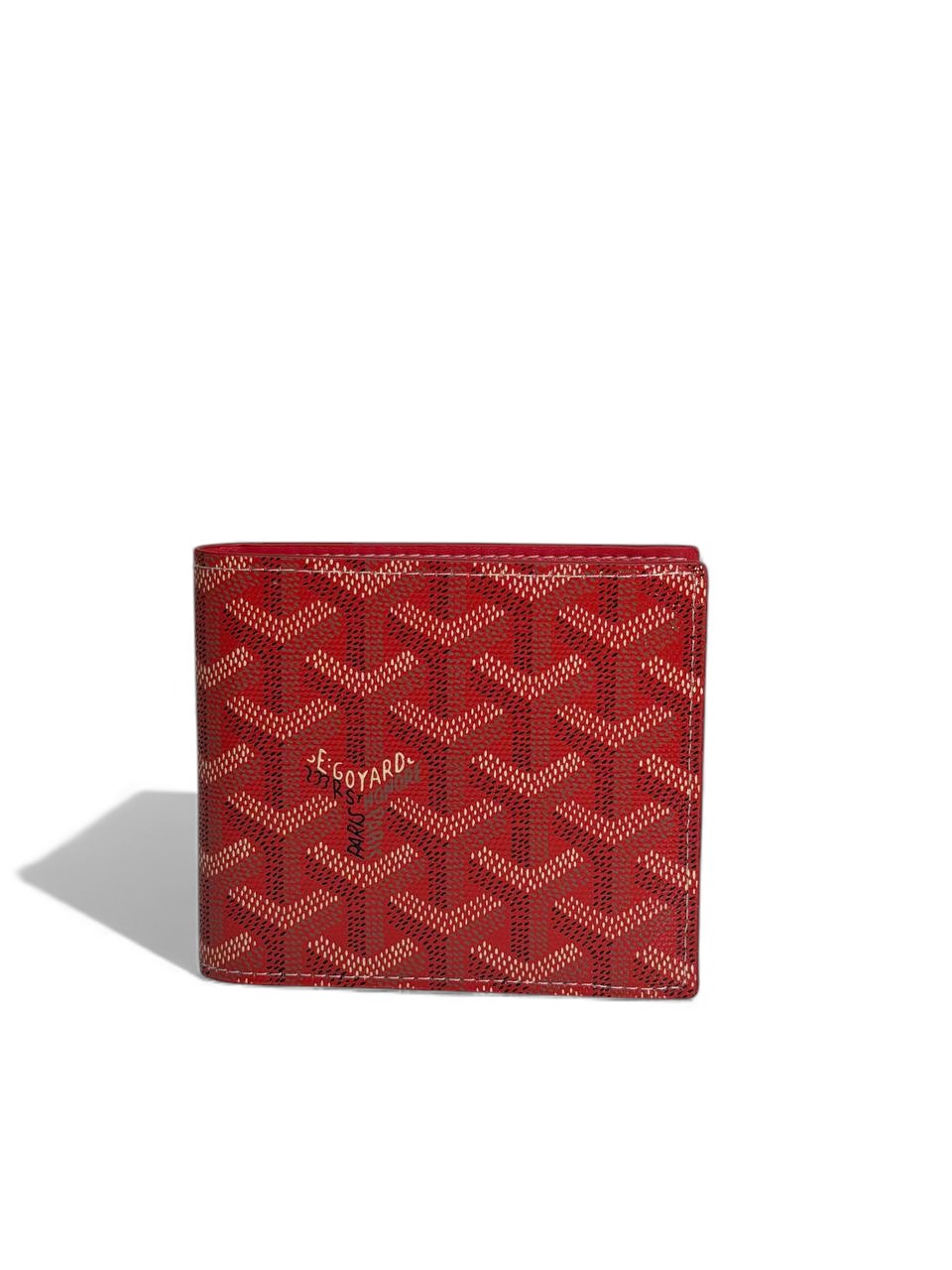 Goyard Red Monogram Wallet ❤️🔥 | Premium Compact Bifold | Unisex Luxury Essential