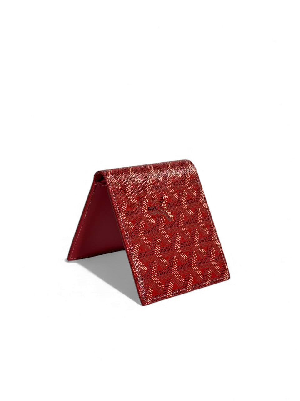 Goyard Red Monogram Wallet ❤️🔥 | Premium Compact Bifold | Unisex Luxury Essential