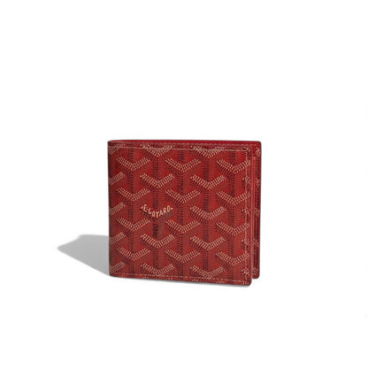Goyard Red Monogram Wallet ❤️🔥 | Premium Compact Bifold | Unisex Luxury Essential