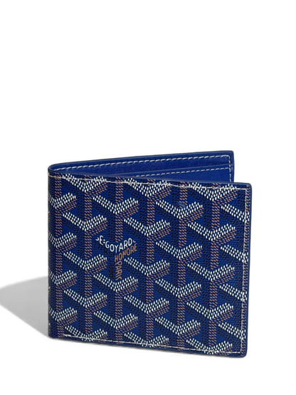 Goyard Blue Monogram Bifold Wallet 🔵✨ | Premium Designer Luxury for Men & Women