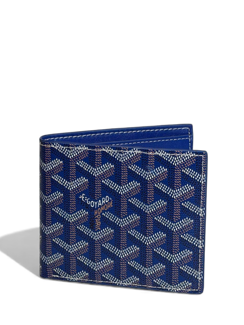 Goyard Blue Monogram Bifold Wallet 🔵✨ | Premium Designer Luxury for Men & Women