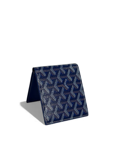Goyard Blue Monogram Bifold Wallet 🔵✨ | Premium Designer Luxury for Men & Women