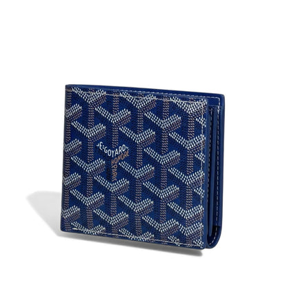 Goyard Blue Monogram Bifold Wallet 🔵✨ | Premium Designer Luxury for Men & Women
