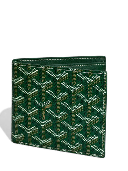 Goyard Green Monogram Bifold Wallet 💚✨ | Premium Designer Luxury for Men & Women