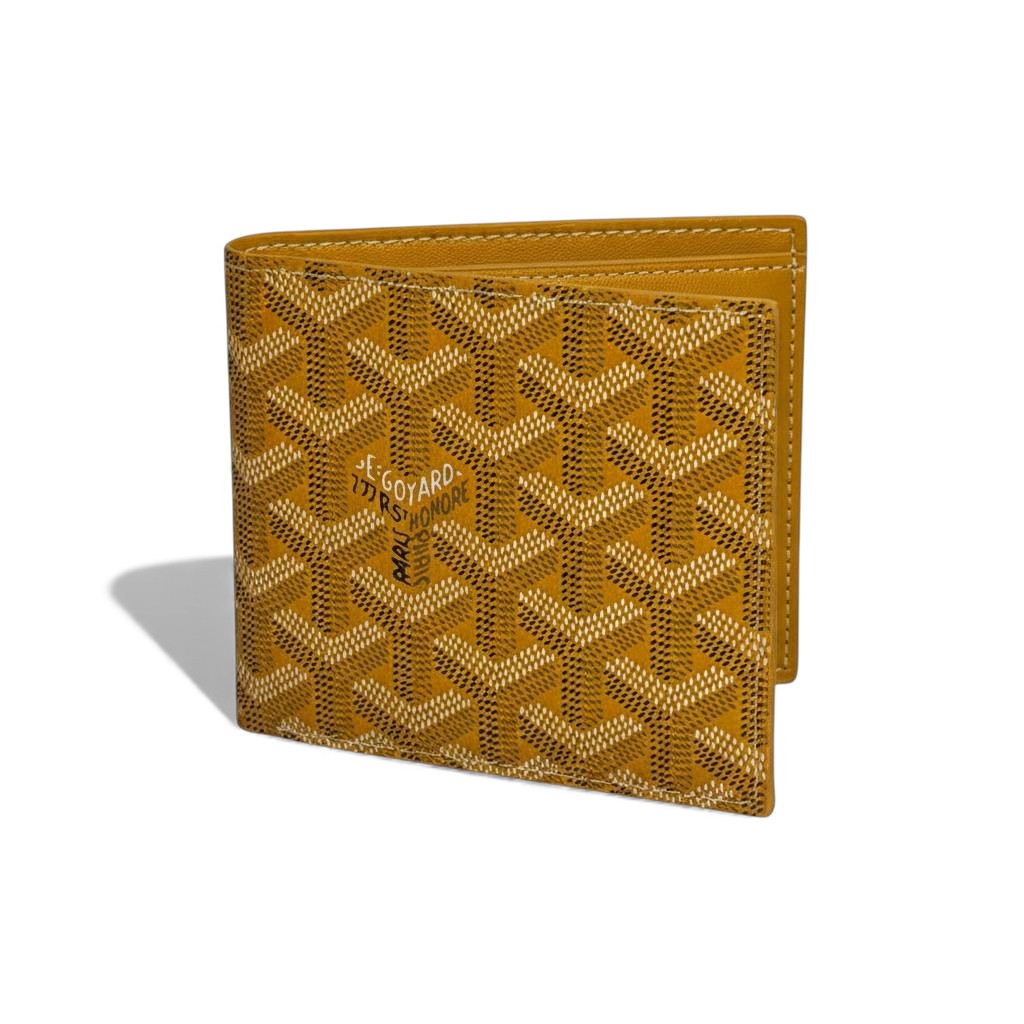 Goyard Yellow Monogram Bifold Wallet ✨💛 | Exclusive Parisian Luxury