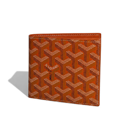 Goyard Orange Monogram Bifold Wallet 🧡✨ | Signature Parisian Luxury