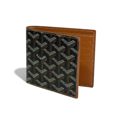 Goyard Black Monogram Bifold Wallet ✨ | Classic Tan Interior | Paris Luxury