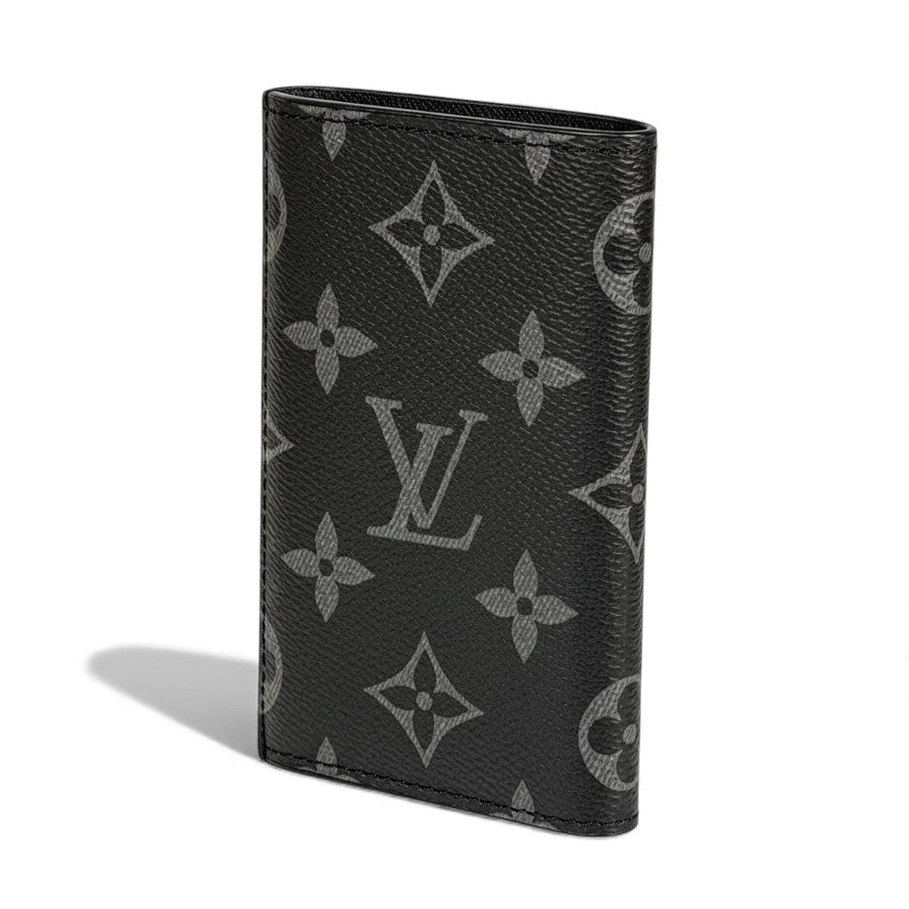Louis Vuitton Monogram Eclipse Card Holder Wallet ✨ | Iconic Black & Grey Luxury