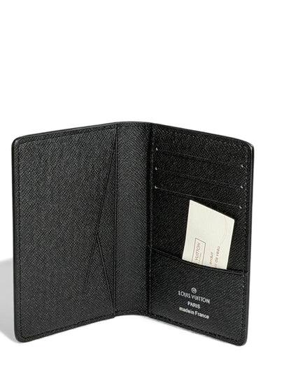 Louis Vuitton Damier Graphite Card Holder Wallet ✨ | Premium Black & Grey Checkered Design