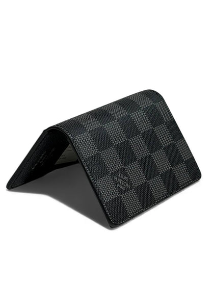 Louis Vuitton Damier Graphite Card Holder Wallet ✨ | Premium Black & Grey Checkered Design