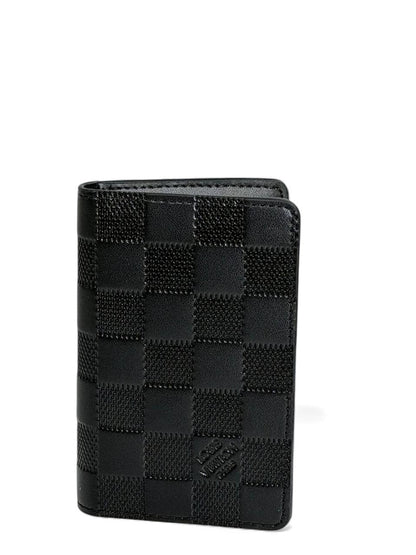 Louis Vuitton Damier Infini Black Wallet ✨ | Premium Leather | Elegant Monochrome Checkered Design