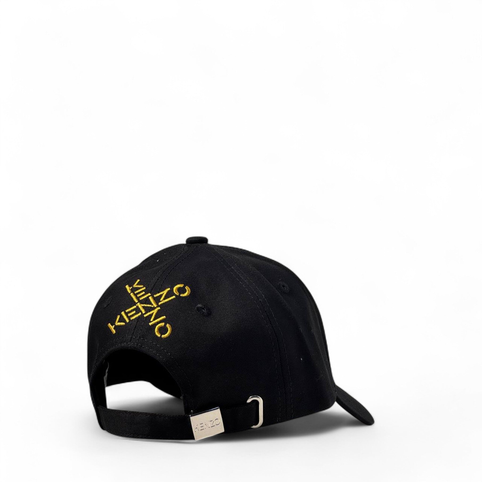 🐅 Kenzo Black Tiger Embroidered Cap – Iconic Street Luxury Boldness