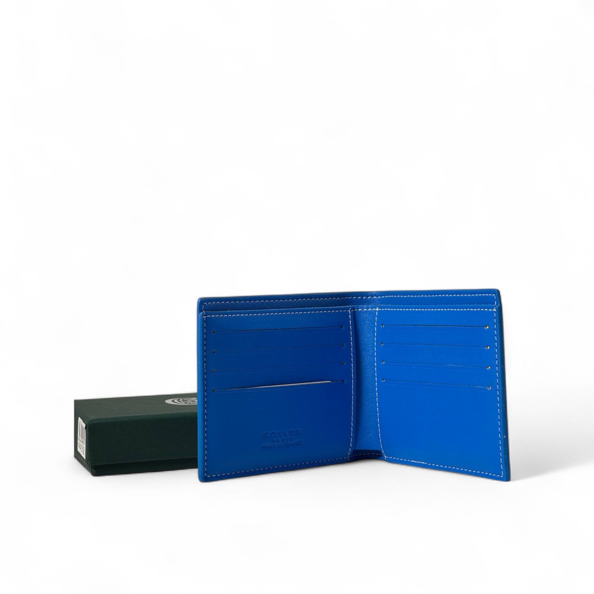💙 Goyard Sky Blue Wallet – Bold, Stylish & Sleek 💙