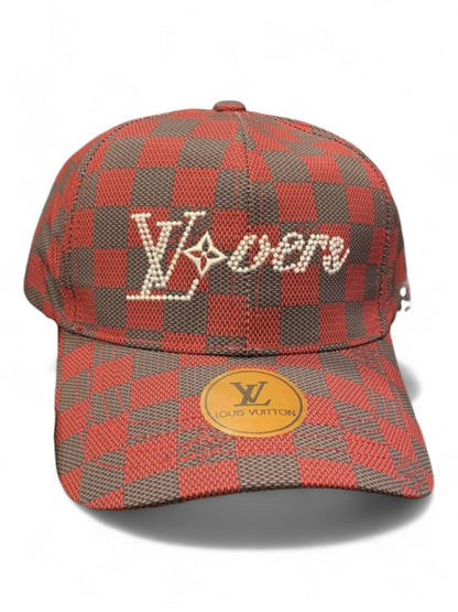 Louis Vuitton Checkered Logo Cap