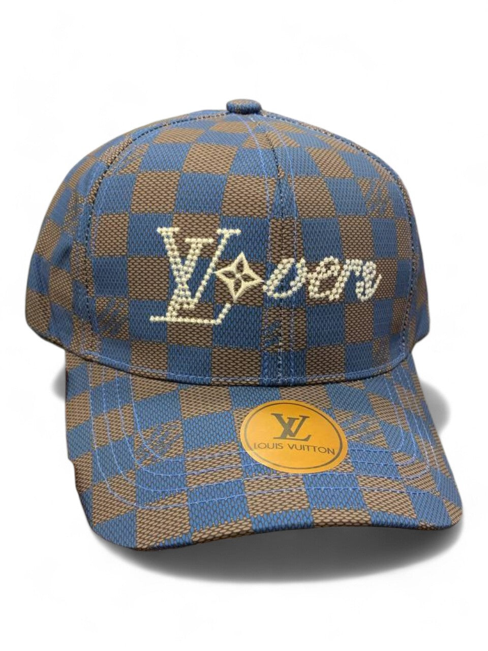 Louis Vuitton Checkered Logo Cap