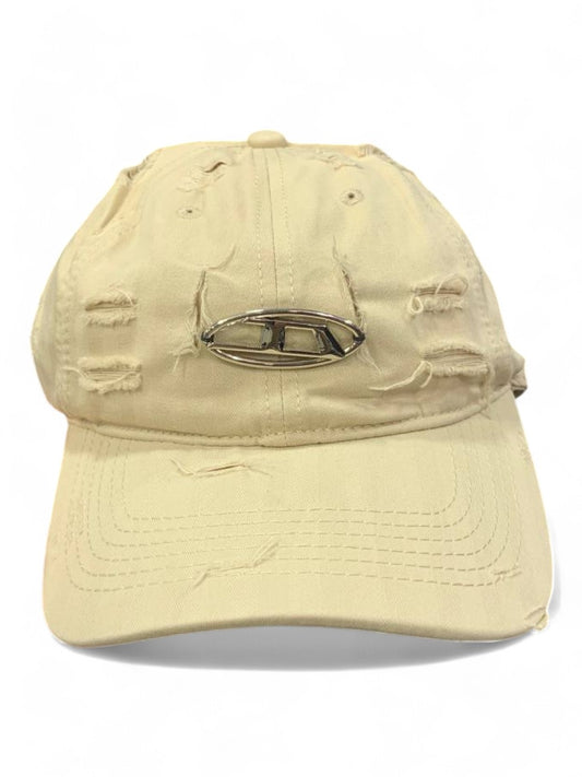 Diesel Distressed Oval Logo Cap