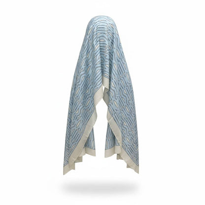 🩵 Christian Dior Monogram Scarf & Hijab – Elegant Designer Shawl ✨