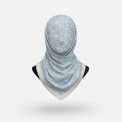 🩵 Christian Dior Monogram Scarf & Hijab – Elegant Designer Shawl ✨