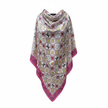 💗 Louis Vuitton Monogram Scarf & Hijab – Elegant Luxury Designer Shawl ✨