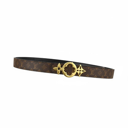 ✨ Louis Vuitton Monogram Belt – Classic LV Gold Buckle Luxury Belt 🤎