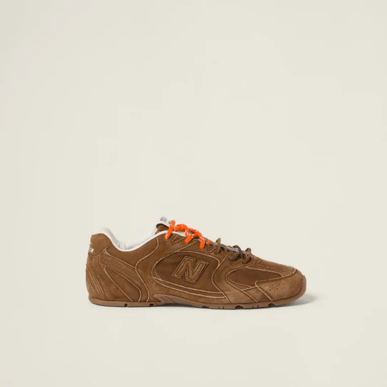 New Balance x Miu Miu 530 SL Suede Sneakers 👟🤎🔥