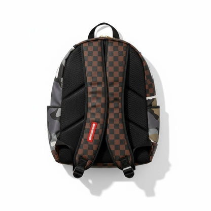 🔥 Sprayground Shark Bite Checkered Backpack 🔥